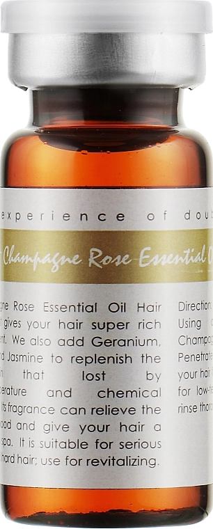 O'right Органічна олія для блондованого волосся "Золота троянда" Golden Rose Oil (міні) - фото N4