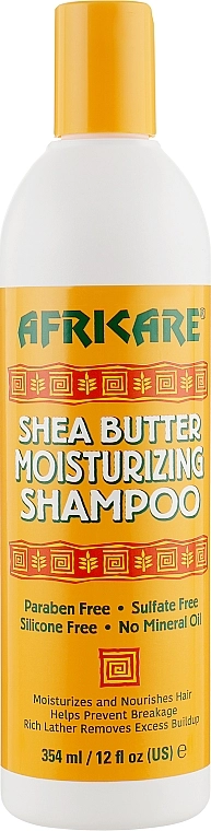 Cococare Шампунь для волосся Africare Shea Butter Moisturizing Shampoo - фото N1