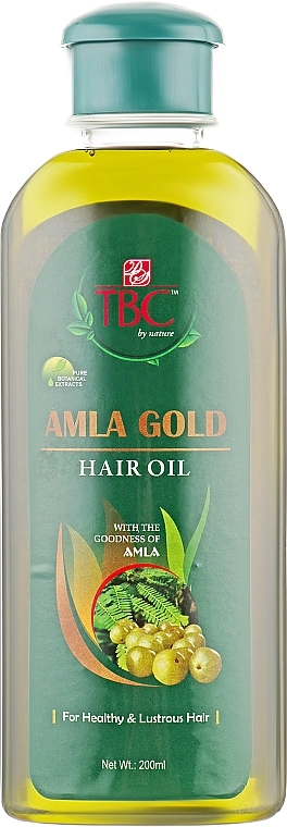 TBC Укрепляющее питательное масло для волос "Золото амлы" Amla Gold Hair Oil - фото N1