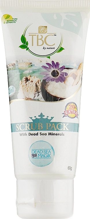 TBC Скраб з морськими мінералами Scrub Pack With Dead Sea Minerals - фото N1
