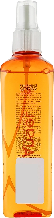 Angel Professional Paris Лак для волос экстра сильной фиксации Finishing Spray - фото N2