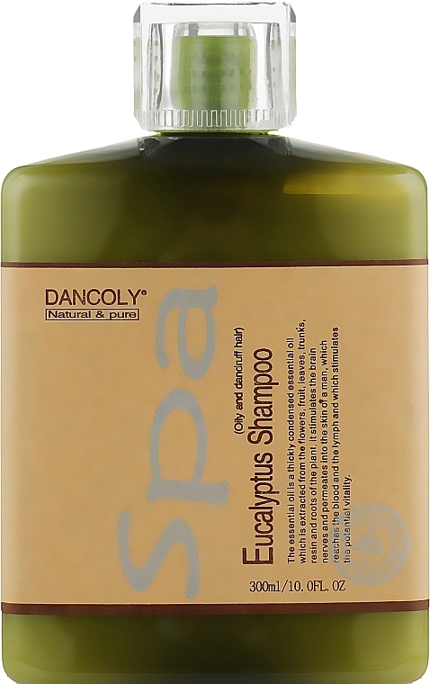 Dancoly Арома-шампунь c екстрактом евкаліпта для жирного і схильного до лупи волосся Eycalyptus Shampoo Oily And Hair Dandruff - фото N1