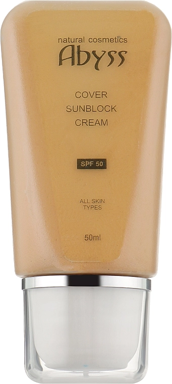 Spa Abyss Тональний фотозахисний крем SPF 50 Cover Sunblock Cream SPF 50 - фото N1