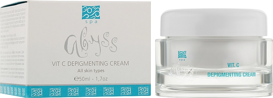 Spa Abyss Отбеливающий крем с витамином С Vit C Depigmenting Cream - фото N2