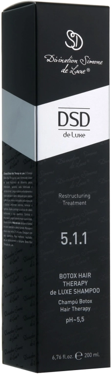 Simone DSD De Luxe Шампунь для волос "Ботокс" №5.1.1 Botox Hair Therapy de Luxe Shampoo - фото N4