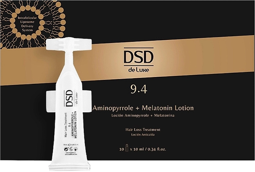 Simone DSD De Luxe Лосьйон проти випадіння волосся 9.4 Aminopyrrole + Melatonin Lotion - фото N1