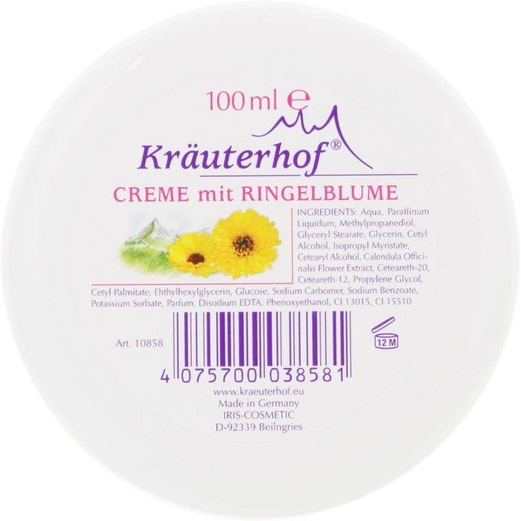 Krauterhof Універсальний крем з екстрактом календули Calendula Cream - фото N1