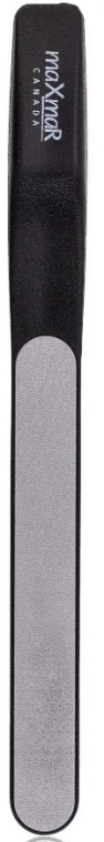 MaxMar Пилочка для нігтів з лазерною насічкою, LN-015, чорна Black - фото N1