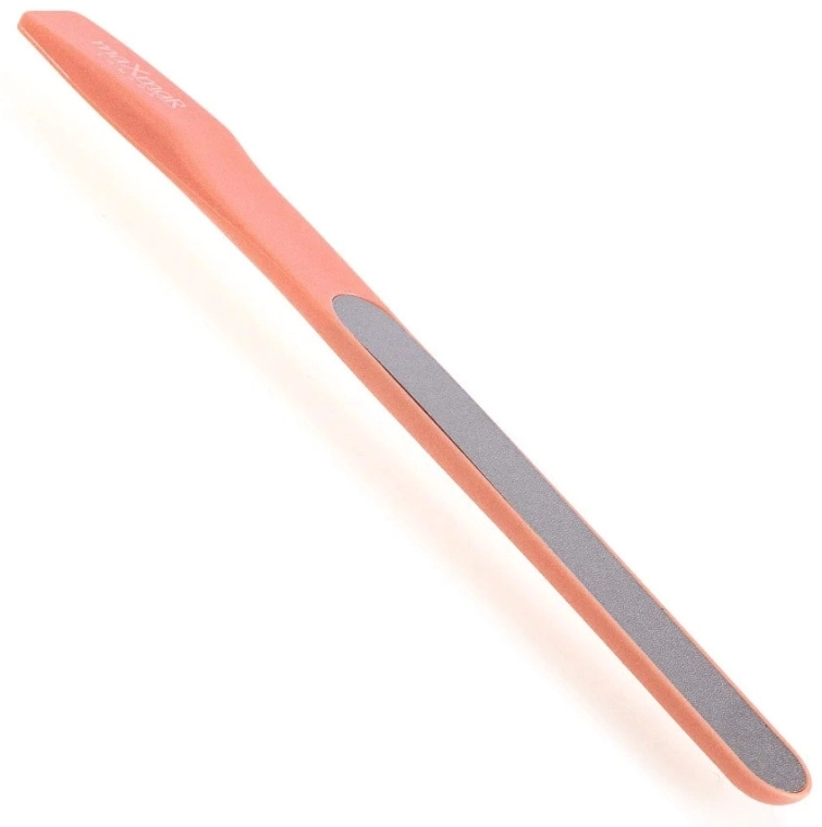MaxMar Пилочка для ногтей с лазерной насечкой, LN-015, оранжевая Orange - фото N2