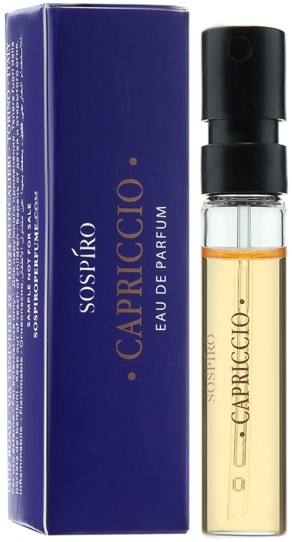 Sospiro Perfumes Capriccio Парфюмированная вода (пробник) - фото N1