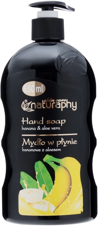 Naturaphy Рідке мило з екстрактом банана Sera Cosmetics Hand Soap - фото N1