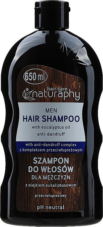 Naturaphy Шампунь против перхоти с маслом эвкалипта для мужчин Men Hair Shampoo - фото N1