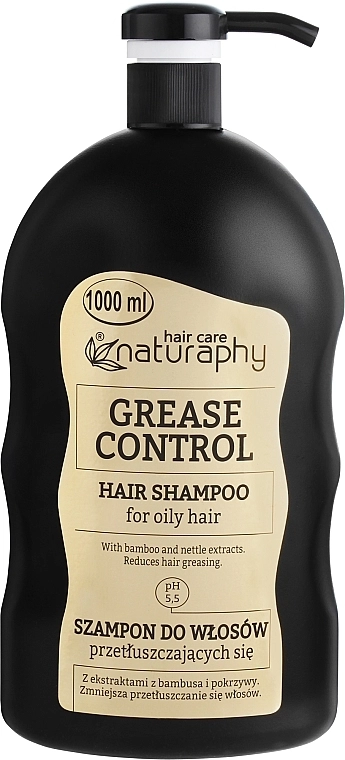 Naturaphy Шампунь для жирного волосся з екстрактом бамбука та кропиви - фото N1