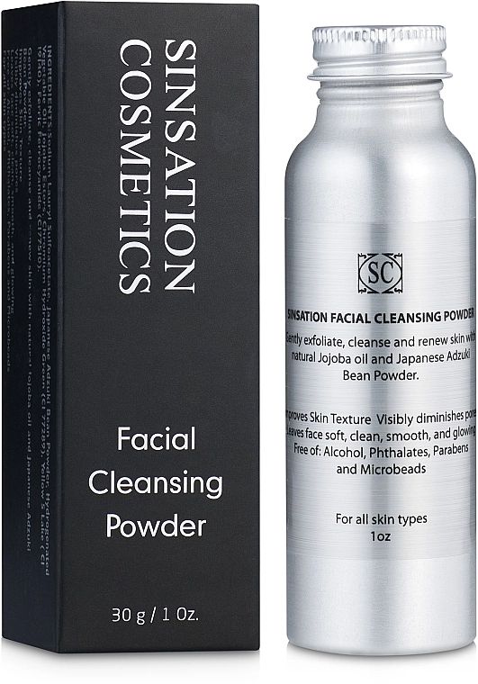 Sinsation Cosmetics УЦІНКА! Очищувальна пілінг-пудра для обличчя Facial Cleansing Powder * - фото N1