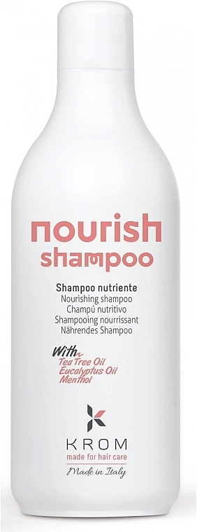 Krom Питательный шампунь с экстрактом сладкого миндаля Nourish Shampoo - фото N3