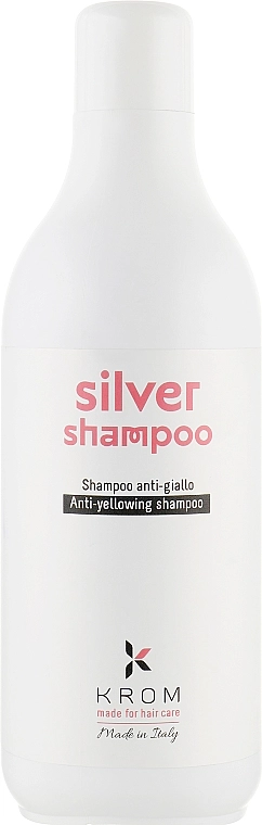 Krom Шампунь против желтизны Silver Shampoo - фото N3