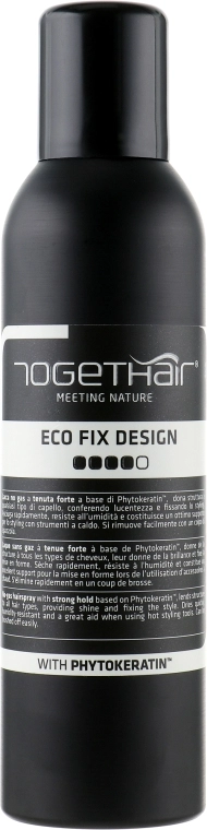 Фіксувальний спрей для волосся - Togethair Meeting Nature Eco Fix Design, 250мл - фото N1