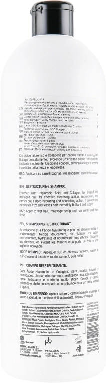 Design Look Шампунь для поврежденных волос Restructuring Shampoo - фото N4