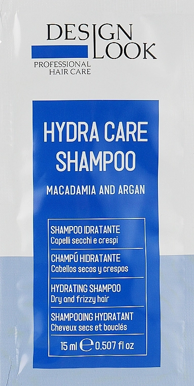 Design Look Зволожувальний шампунь Hydra Care Shampoo - фото N1