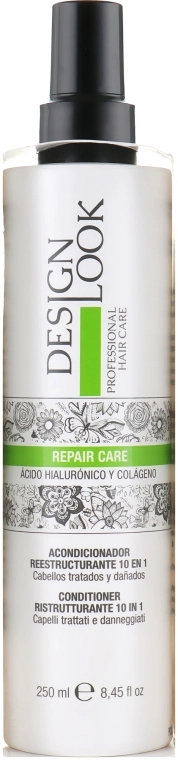 Design Look Реструктурирующий спрей-крем для волос Repair Care Spray Cream - фото N2