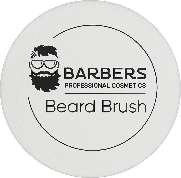 Barbers Щітка для бороди Round Beard Brush - фото N4