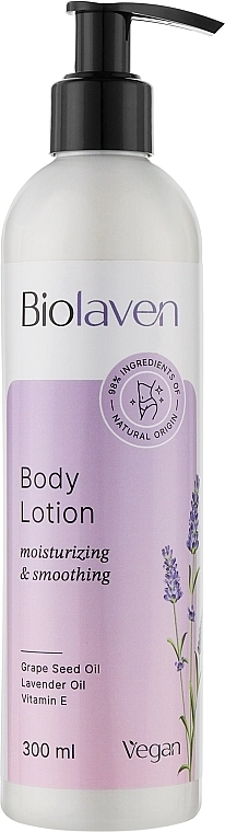 Biolaven Зволожувальний лосьйон для тіла Moisturizing And Softening Body Lotion - фото N1