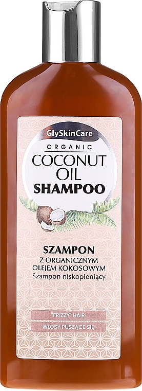 GlySkinCare Шампунь з кокосовим маслом Coconut Oil Shampoo - фото N1