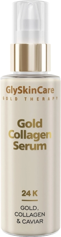 GlySkinCare Колагенова сироватка для обличчя із золотом Gold Collagen Serum - фото N2