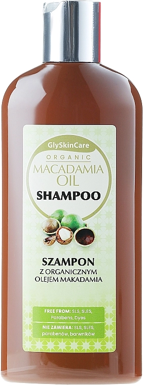 GlySkinCare Шампунь з олією макадамії та кератином Macadamia Oil Shampoo - фото N1