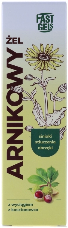 GlySkinCare Гель для тіла з екстрактом кінського каштана Gly Skin Care Arnica Fast Gel - фото N1