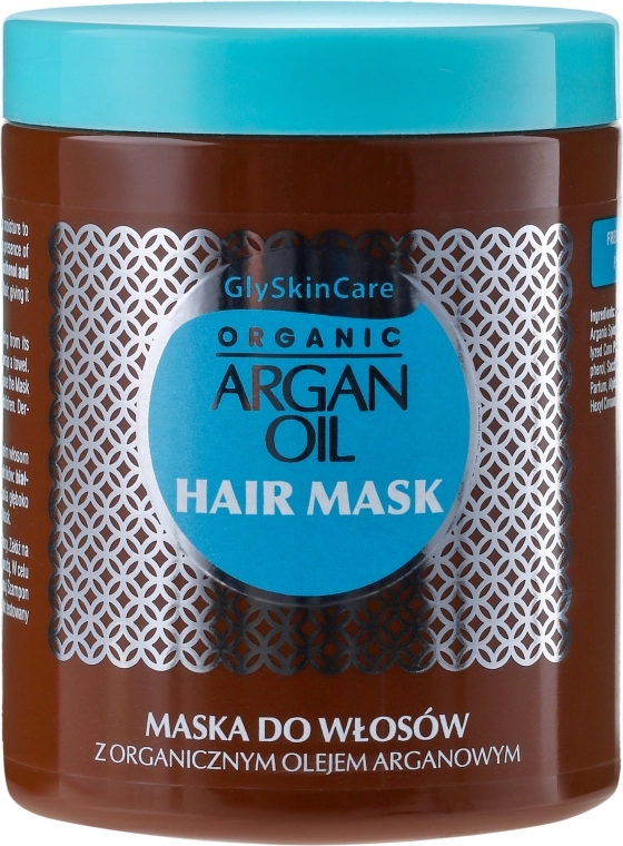 GlySkinCare Маска для волосся, з аргановою олією Argan Oil Hair Mask - фото N1