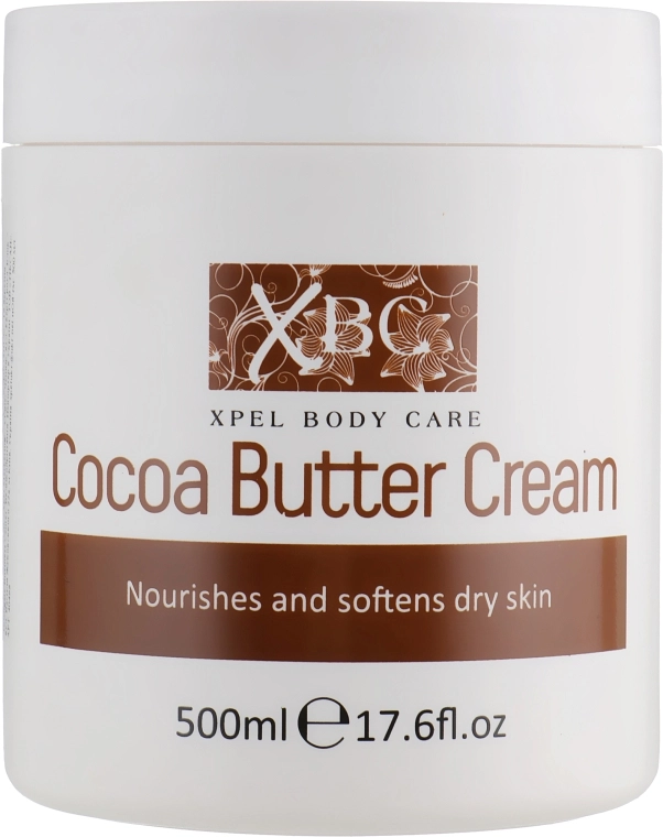 Xpel Marketing Ltd Крем для тіла зволожувальний з маслом какао Cocoa Butter Cream - фото N1