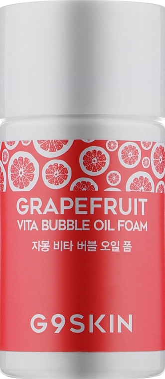 G9Skin Гідрофільна олія з екстрактом грейпрута Grapefruit Vita Bubble Oil Foam (міні) - фото N1