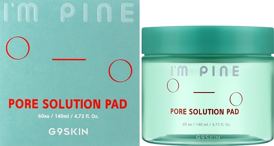 G9Skin Очищувальні пади з екстрактом сосни I'm Pine Pore Solution Pad - фото N2