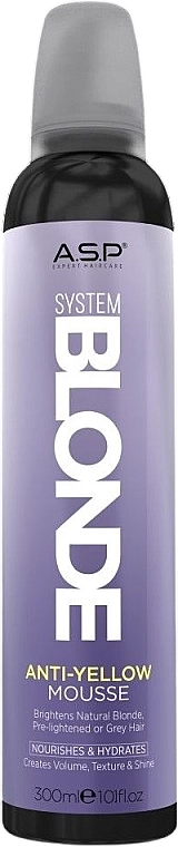 Affinage Тонирующий фиолетовый мусс System Blonde Anti-Yellow Violet Styling Mousse - фото N1