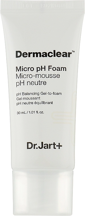 Dr. Jart Пенка-гель для умывания Dermaclear Micro pH Foam (миниатюра) - фото N1