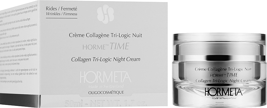 Hormeta УЦЕНКА Крем ночной коллагеновый тройного действия HormeTime Collagen Tri-Logic Night Cream * - фото N2