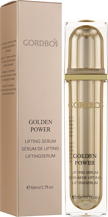 Gordbos Сироватка-ліфтинг для обличчя Golden Power Lifting Serum - фото N2