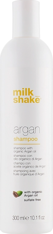 Шампунь для волосся з олією аргани - Milk Shake Argan Hair Shampoo, 300 мл - фото N1