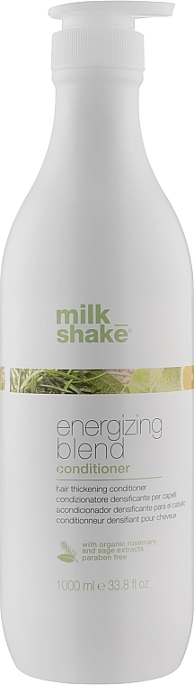 Зміцнювальний кондиціонер - Milk Shake Energizing Blend Hair Conditioner, 1000 мл - фото N1