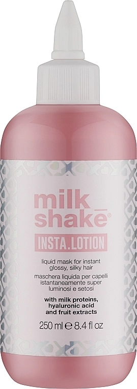 Milk Shake Рідка маска для миттєвого блиску та шовковистості волосся Insta.Lotion - фото N1