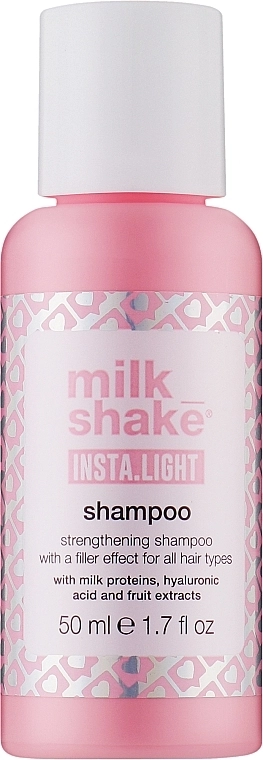 Milk Shake Укрепляющий шампунь с эффектом наполнителя для всех типов волос Insta.Light Shampoo - фото N1