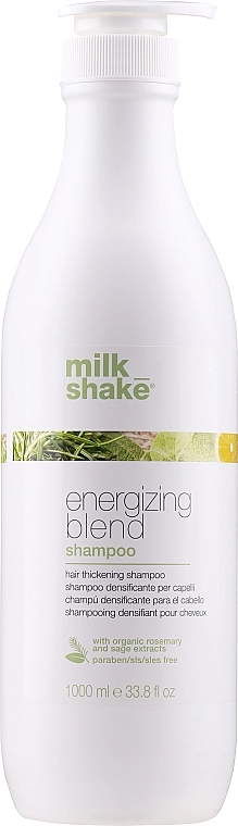 Укрепляющий шампунь для волос - Milk Shake Energizing Blend Hair Shampo, 1000 мл - фото N1