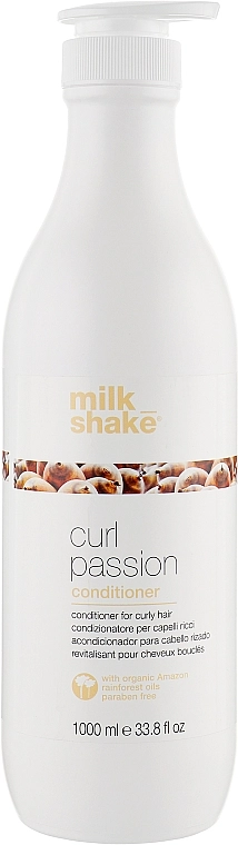 Кондиціонер для в'юнкого волосся - Milk Shake Curl Passion Conditioner, 1000 мл - фото N1