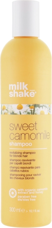 Milk Shake Шампунь для тонких и светлых волос с экстрактом ромашки Sweet Camomile Shampoo - фото N1