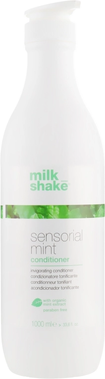 Підбадьорливий кондиціонер для волосся - Milk Shake Sensorial Mint Conditioner, 1000 мл - фото N1