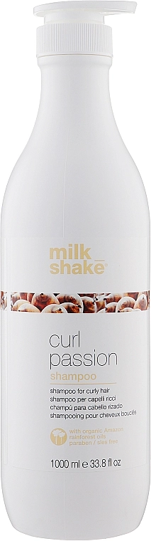 Шампунь для хвилястого волосся - Milk Shake Curl Passion Shampoo, 1000 мл - фото N1