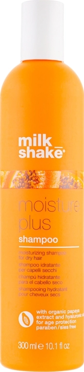 Зволожуючий шампунь для волосся - Milk Shake Moisture Plus Hair Shampoo, 300 мл - фото N1