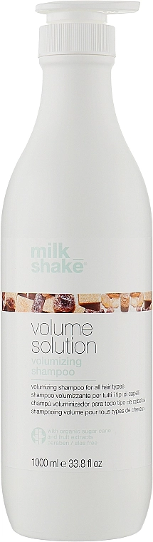 Шампунь для додання об'єму - Milk Shake Volume Solution Volumizing Shampoo, 1000 мл - фото N1