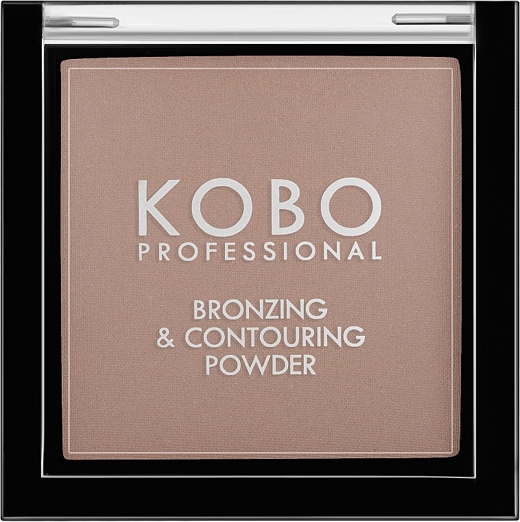 Kobo Professional Matt Bronzing And Contouring Powder Бронзер - фото N1